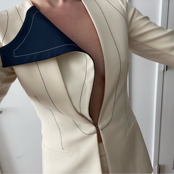 Bcbg blazer pants suit set blazer xs pants small - Picture 1 of 7